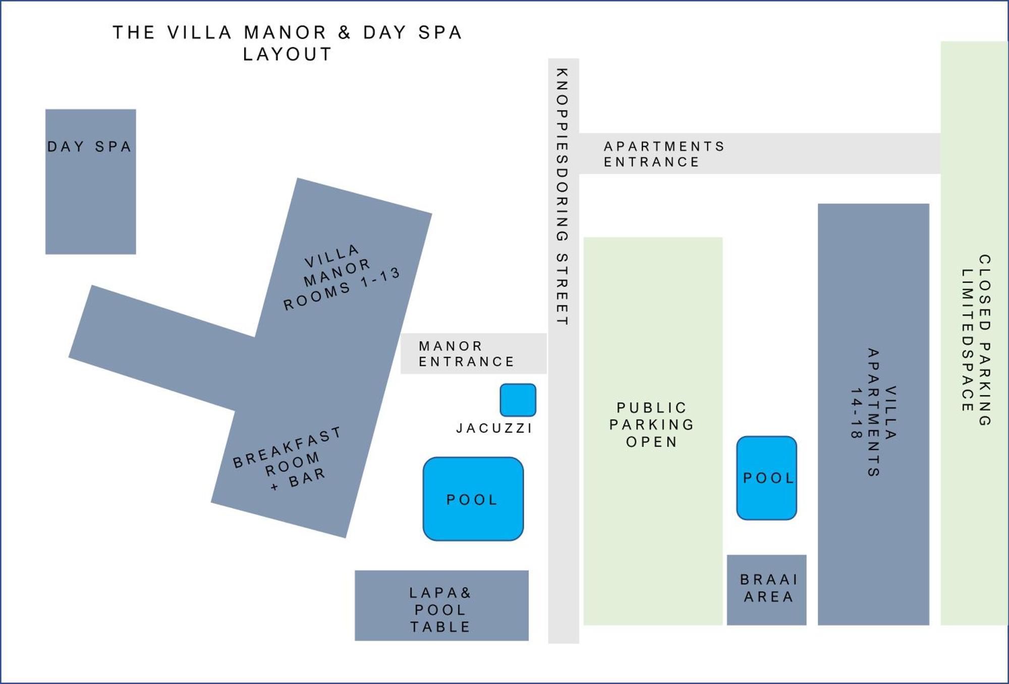 The Villa Manor & Spa Bela-Bela Exteriér fotografie